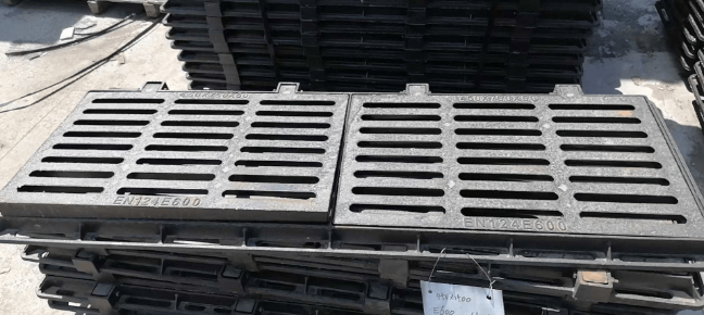 王五镇球墨铸铁连体双篦展示