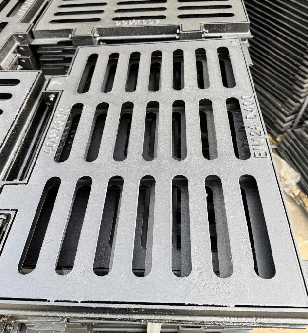 王五镇球墨铸铁雨水单篦展示